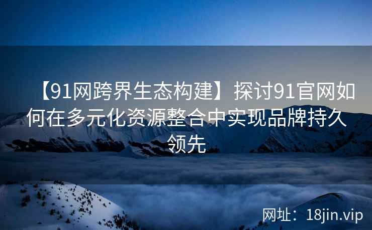【91网跨界生态构建】探讨91官网如何在多元化资源整合中实现品牌持久领先