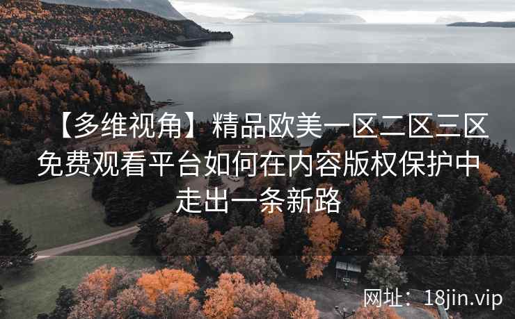 【多维视角】精品欧美一区二区三区免费观看平台如何在内容版权保护中走出一条新路