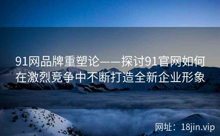 91网品牌重塑论——探讨91官网如何在激烈竞争中不断打造全新企业形象