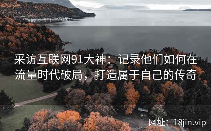 采访互联网91大神：记录他们如何在流量时代破局，打造属于自己的传奇