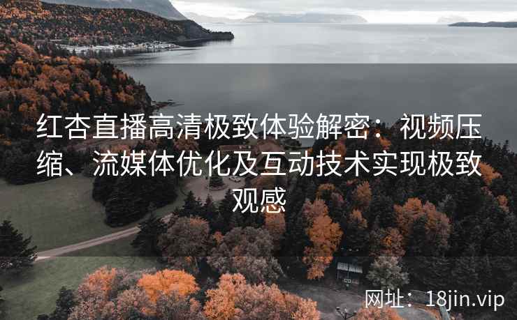 红杏直播高清极致体验解密：视频压缩、流媒体优化及互动技术实现极致观感