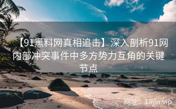 【91黑料网真相追击】深入剖析91网内部冲突事件中多方势力互角的关键节点