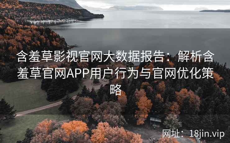 含羞草影视官网大数据报告：解析含羞草官网APP用户行为与官网优化策略
